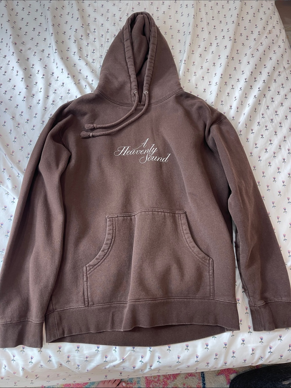 A Heavenly Sound Brown Hoodie